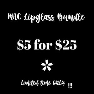 MAC MINI LIPGLASS BUNDLE 💋✨